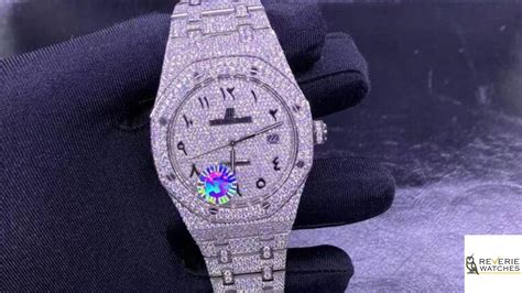 bust down audemars piguet replica|bust down watch real diamond.